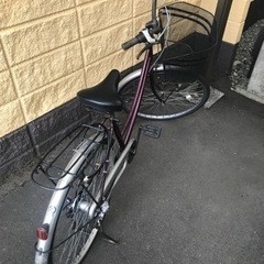 自転車、ママチャリ