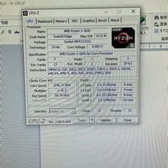 Windows 10（dsp版）Ryzen5 1600/ROG-STRIX-RX580-O8G-GAMING/SSD
