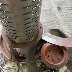 ＦＦストーブ　サンポツト床暖用密閉式ストーブUFH-75URF 01年製　整備室