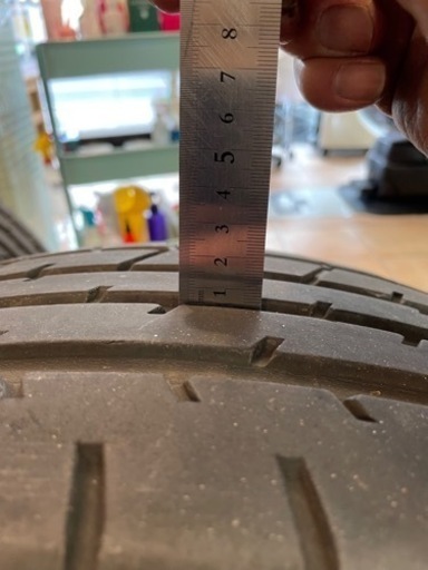 タイヤ、ホイール 2255519トーヨータイヤ19年製バリ山