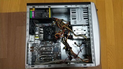 パソコン　Core i7 2600 マシン（中古ジャンク扱い、パーツ取り用）