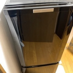 【美品】2015年式三菱冷蔵庫146L (新品から半年間使用)