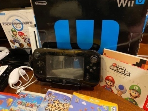 最終価格！【Wii豪華フルセット！WiiU付き♪】 最終価格！【Wii豪華フルセット！WiiU付き♪】
