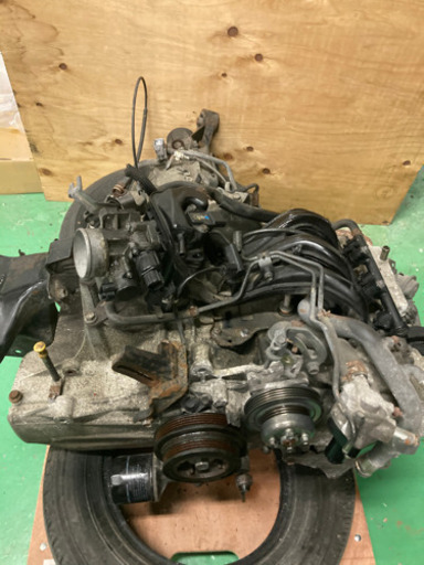 非売品 縫い合わさ 超低走行車外し KF-DET ターボエンジン