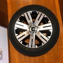 現行デリカD5 新車外し 純正夏タイヤホイール4本 おまけ付き