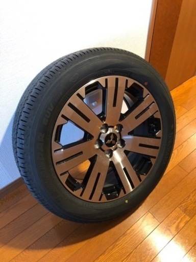 現行デリカD5 新車外し 純正夏タイヤホイール4本 おまけ付き