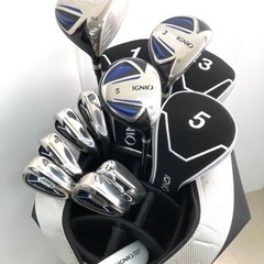 【SOLD OUT！】◆IGNIO イグニオ◆ゴルフクラブ 全10本 セット＋ 純正バッグ付き