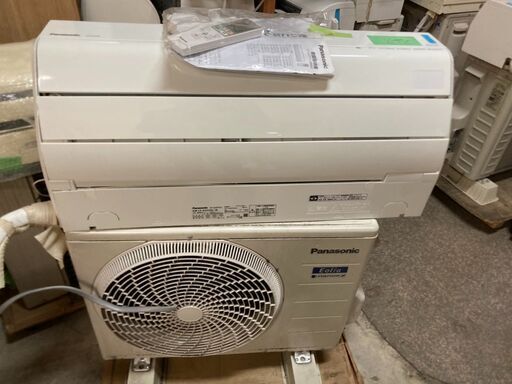 ☆中古 激安！！￥21,800！！Panasonic　パナソニック　2.2KW　ルームエアコン　家電　2019年製　CS-GX229C-W型　【BC127】