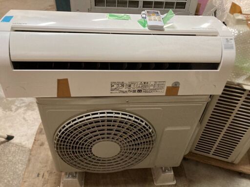 ☆中古 激安！！￥20,800！！HITACHI　日立　2.2KW　ルームエアコン　家電　2019年製　RAS-D22J(W)型　【BC128】