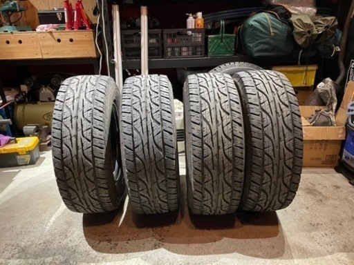 ダンロップ タイヤ グラントレック at3 265/70r16 ランクル プラド 
