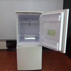 ID 107939 冷蔵庫 2ドア シャープ 137L 2016年製 SJ-D14B-W