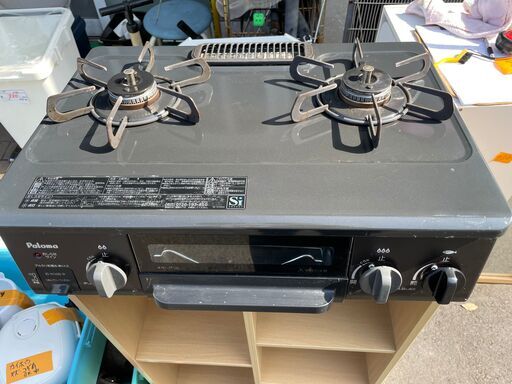 ガスコンロ　LPガス　パロマ　No.782　2018年製　IC-N36B-R　〖リサイクルショップどりーむ鹿大前店〗