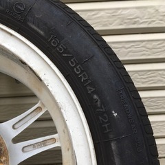 5次元　14軽サイズ165/55R14 出雲市松江市のみ発送可
