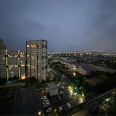 芦屋の素敵な夜景を一望