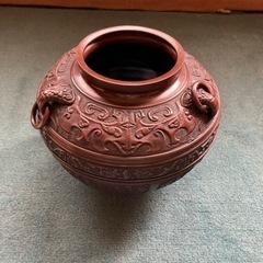 青銅花瓶　0円