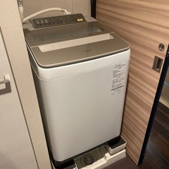 【ネット決済】【譲り先決定】Panasonic 洗濯機　8キロ　...