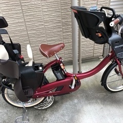 【新品】ヤマハPAS Babby un SP coord.（パス バビー アン スーパー コーデ）「PA20BSPR」20インチ 3人乗り対応 電動自転車 -22 