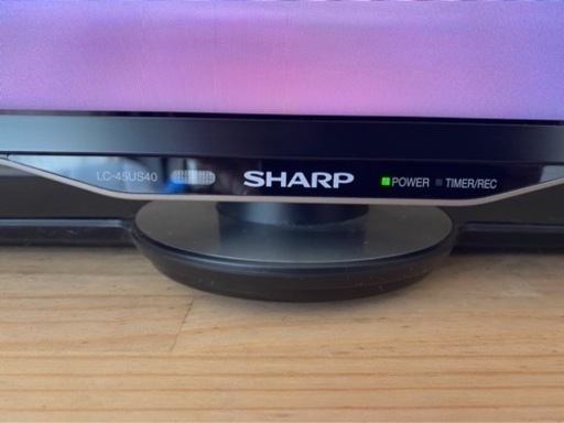 シャープ人気の45型　液晶テレビ　美品♡SHARP お値下げご相談