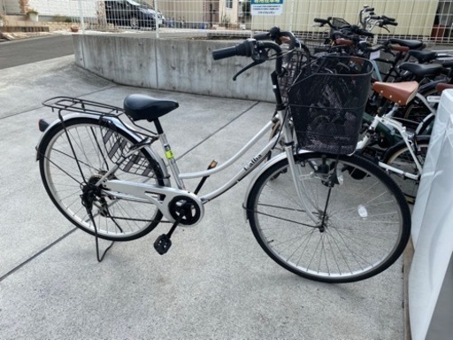27インチ 6段変速 中古 自転車 シティサイクル ママチャリ 学生 通勤 通学