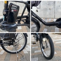ラクイック搭載　電動自転車 ギュットミニKD マットブラック　総額21万円