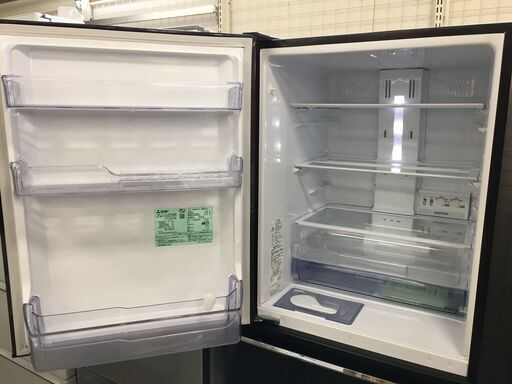 3ドア 三菱 冷蔵庫 330L MR-CX33A-BR グロッシーブラウン CXシリーズ