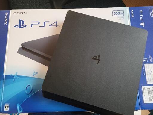 中古PS4　500GB 取引決まりました。