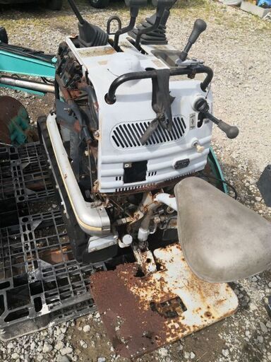 ミニユンボ KOBELCO 油圧ショベル コベルコSS1 不動ジャンク ミニユンボ KOBELCO 油圧ショベル コベルコSS1 不動ジャンク