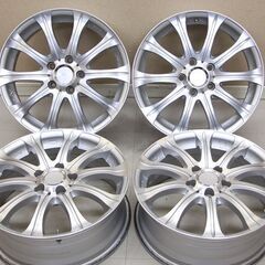 IMPUL AURA 17×6.5 SX-10 5H 114.3 +48 アルミホイール 4本 (A424nhxY)