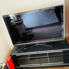 REGZA 42型とテレビ台セット