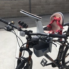 マウンテンバイク　GT ティンバーライン　29インチ　こども乗せ　チャイルドシート