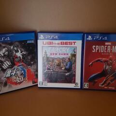 PS4のソフト　3本セット