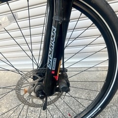 ルイガノマウンテンバイク（タイヤはオンロード）