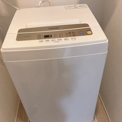 美品　洗濯機　5㎏　アイリスオーヤマ