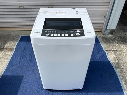 HISENSE HW-T55C ハイセンス 洗濯機 2020年製