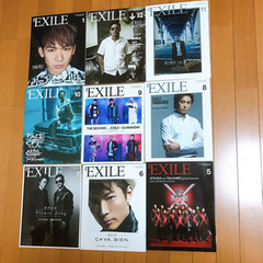 【断捨離中】月刊EXILEバックナンバー多数あり買い手がなければ処分します。