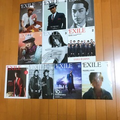 【断捨離中】月刊EXILEバックナンバー多数あり買い手がなければ処分します。