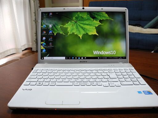 値下げしました。SONY BAIO Windows10 新品高速SSD CPU/i3 ソフト多数　（返品可）