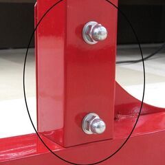 札幌市近郊配送/引取限定 ファイティングロード/FIGHTING ROAD パワーラック TRUST/トラスト レッド 分解可能 トレーニング