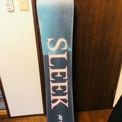 値下げ✩⡱スノーボード 板 SLEEK スノボ 138cm スリーク
