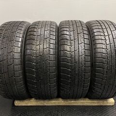 TOYO witer TRAPNATH TX 225/60R17 17インチ スタッドレス 4本 2019年製 バリ溝 ヴェルファイア アルファード等　(TE720)クレジットカード QRコード決済可能