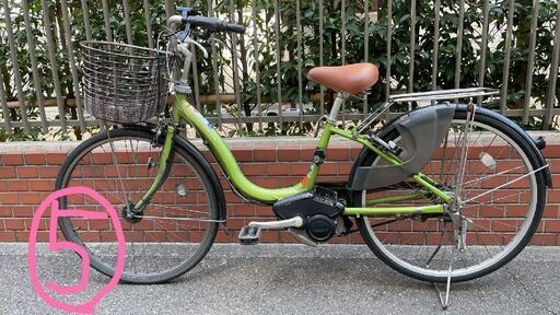 （⑤番　）電動アシスト自転車　訳アリ　中古品