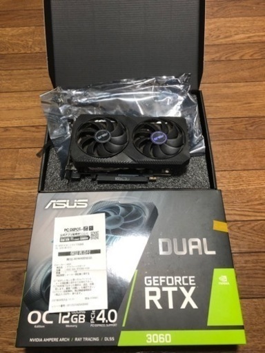 グラボ ASUS RTX3060 非LHR