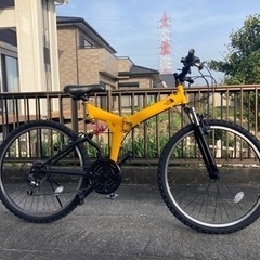 綺麗】折りたたみ自転車 マウンテンバイク【KYUZO】