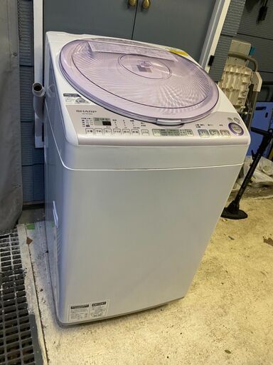 シャープ　電気洗濯乾燥機　ES-TX74KS　2015年製　洗濯7.0㎏　乾燥3.5㎏　中古品　直接引き取り大歓迎‼