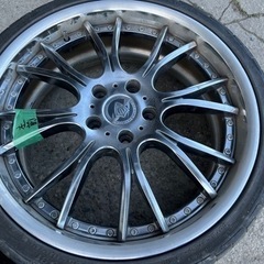 19インチ VIENNAホイールタイヤセット売ります。早いもの勝ち