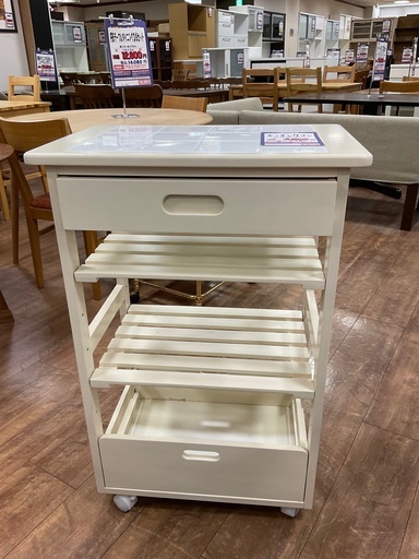 C1*266[ご来店頂ける方限定]キッチンワゴン | faculdadeuninorte.com.br