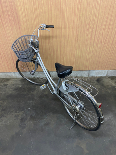 格安‼️ BRIDGESTONE シティサイクル 高品質 27インチ シルバー 