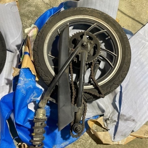 RZ250足回りセット ガンマ足回り流用物