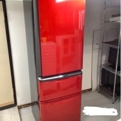 三菱ノンフロン冷凍冷蔵庫　370L   早い物勝ちでお渡しします。