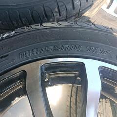 軽自動車　夏タイヤバリ目